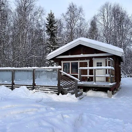 Domek alpejski On The Shore Of Ivalojoki Inari